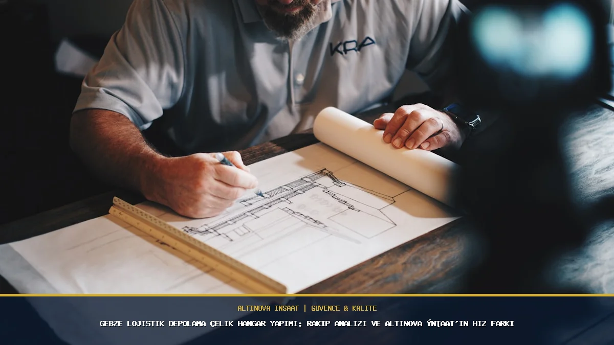 Gebze Lojistik Depolama Çelik Hangar Yapımı: Rakip Analizi ve Altınova İnşaat'ın Hız Farkı