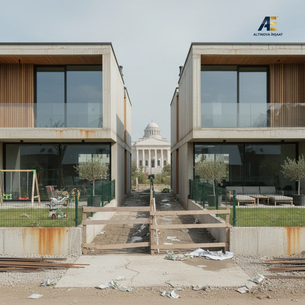 İki Aile İçin İkiz Villa Rehberi: Hesap Tutmazsa Akraba ile Mahkemelik Olursun!