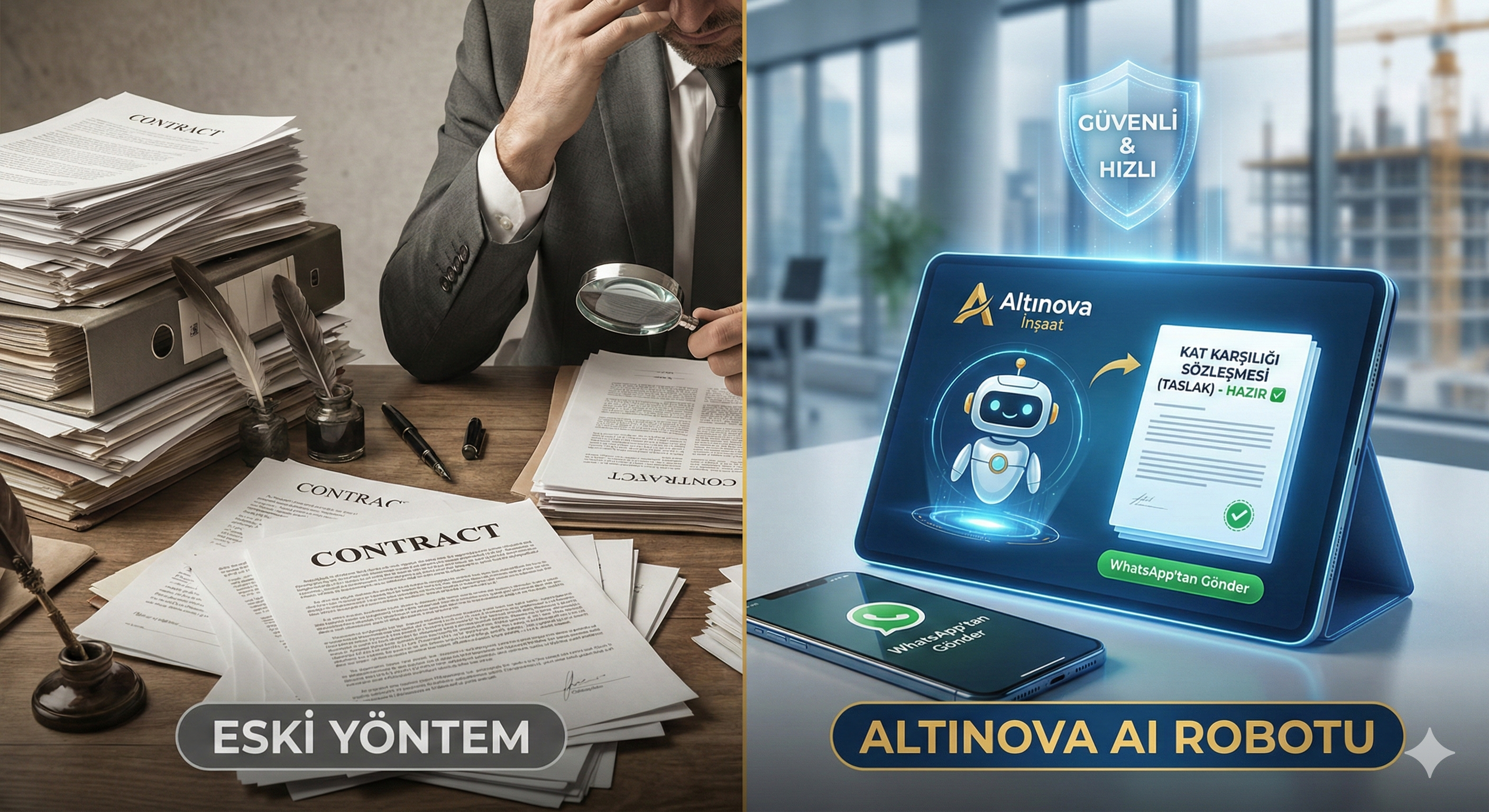 Kat Karşılığı İnşaat Sözleşmesi Örneği | Ücretsiz Hazırla