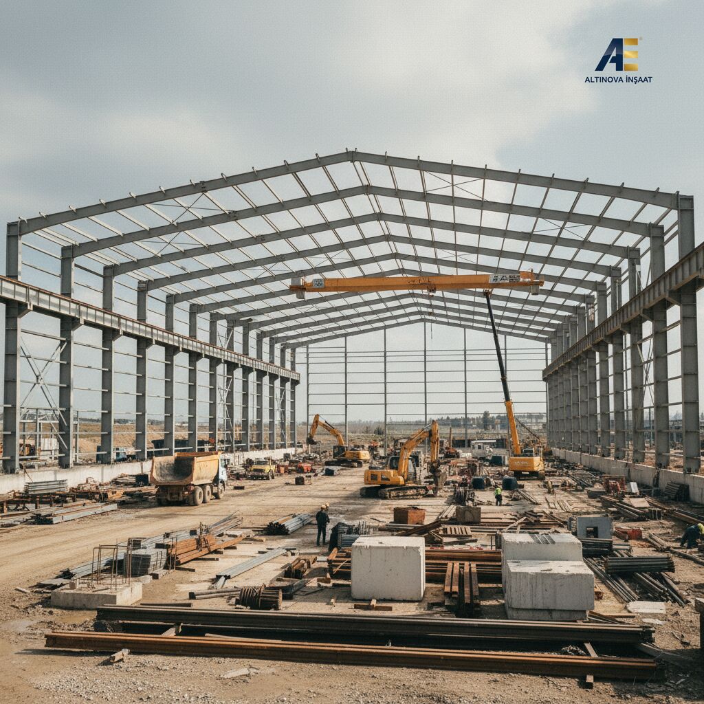 2026 Kocaeli ve Yalova Çelik Fabrika & Hangar İnşaat Maliyetleri: Altın Kurallar ve Püf Noktaları