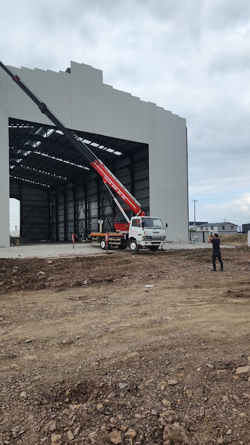 1045 M² Çelik Yapı Hangar