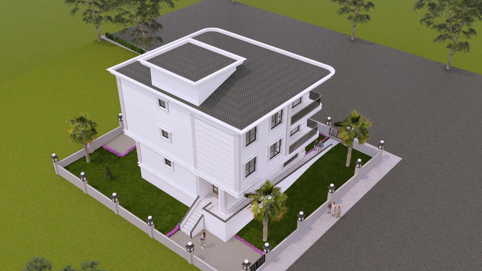 520 M² 5 Dairelik Proje