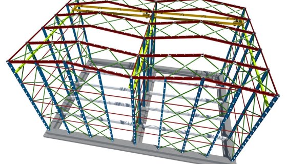 900 M² Taban Alanlı Hangar